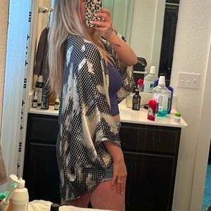 Free people light cardigan